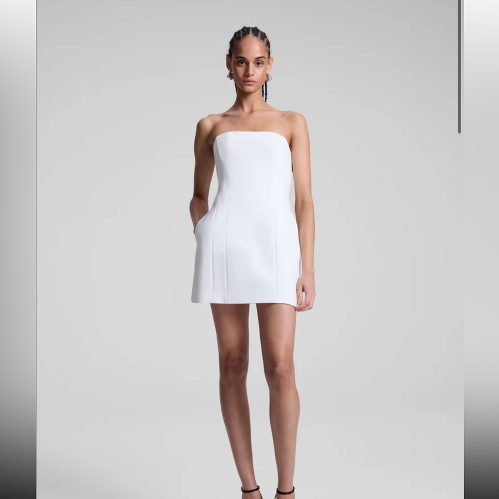A.L.C. Elsie Strapless Mini Dress